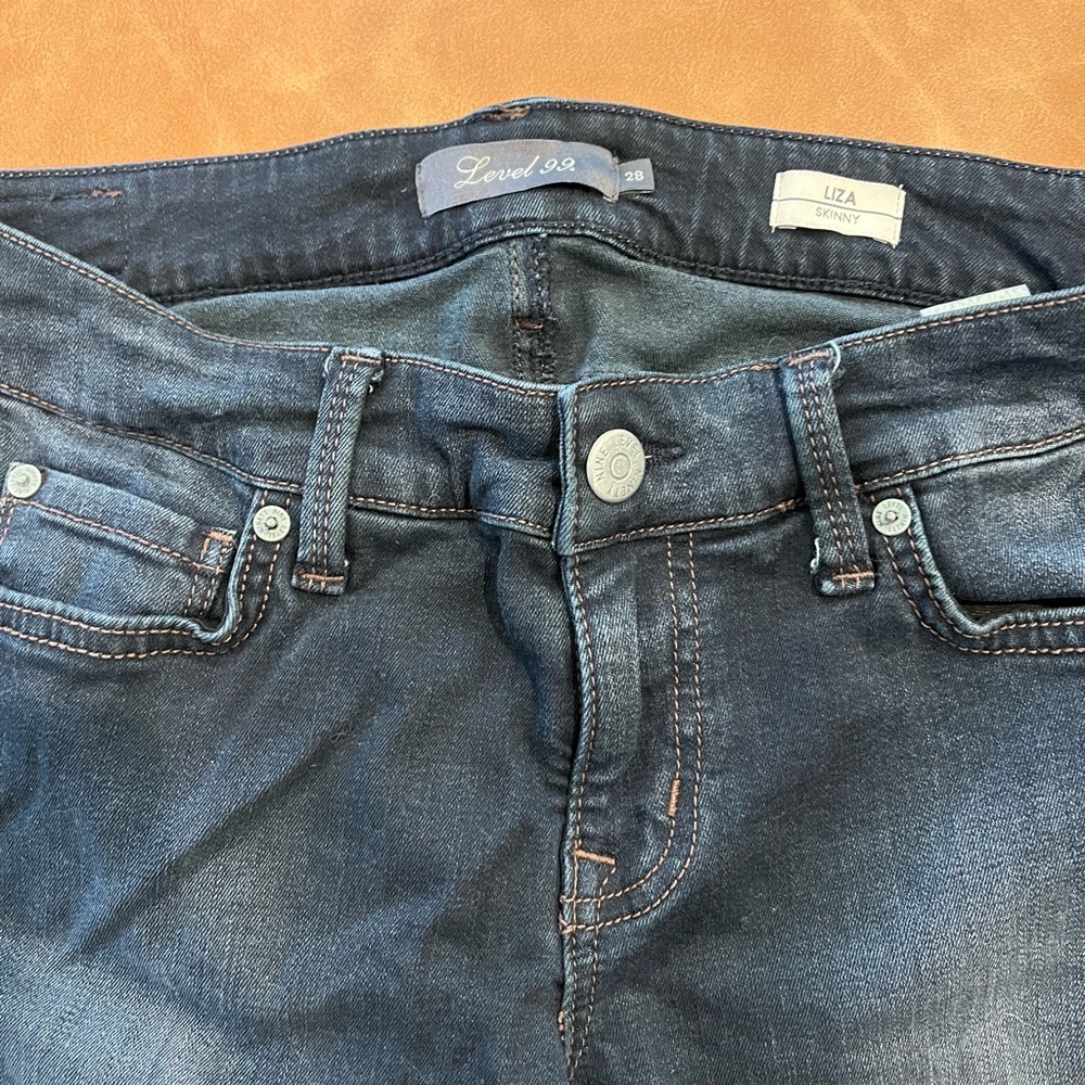 Level 99 Liza Skinny Jeans - Dark Indigo
